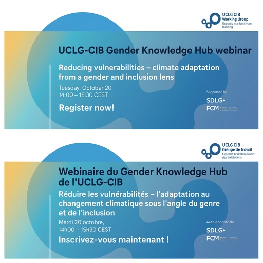 UCLG-CIB Gender Hub Webinar