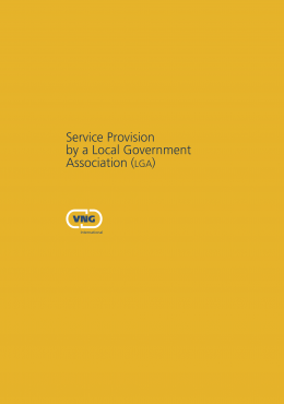 Service Provision by a Local Government Association